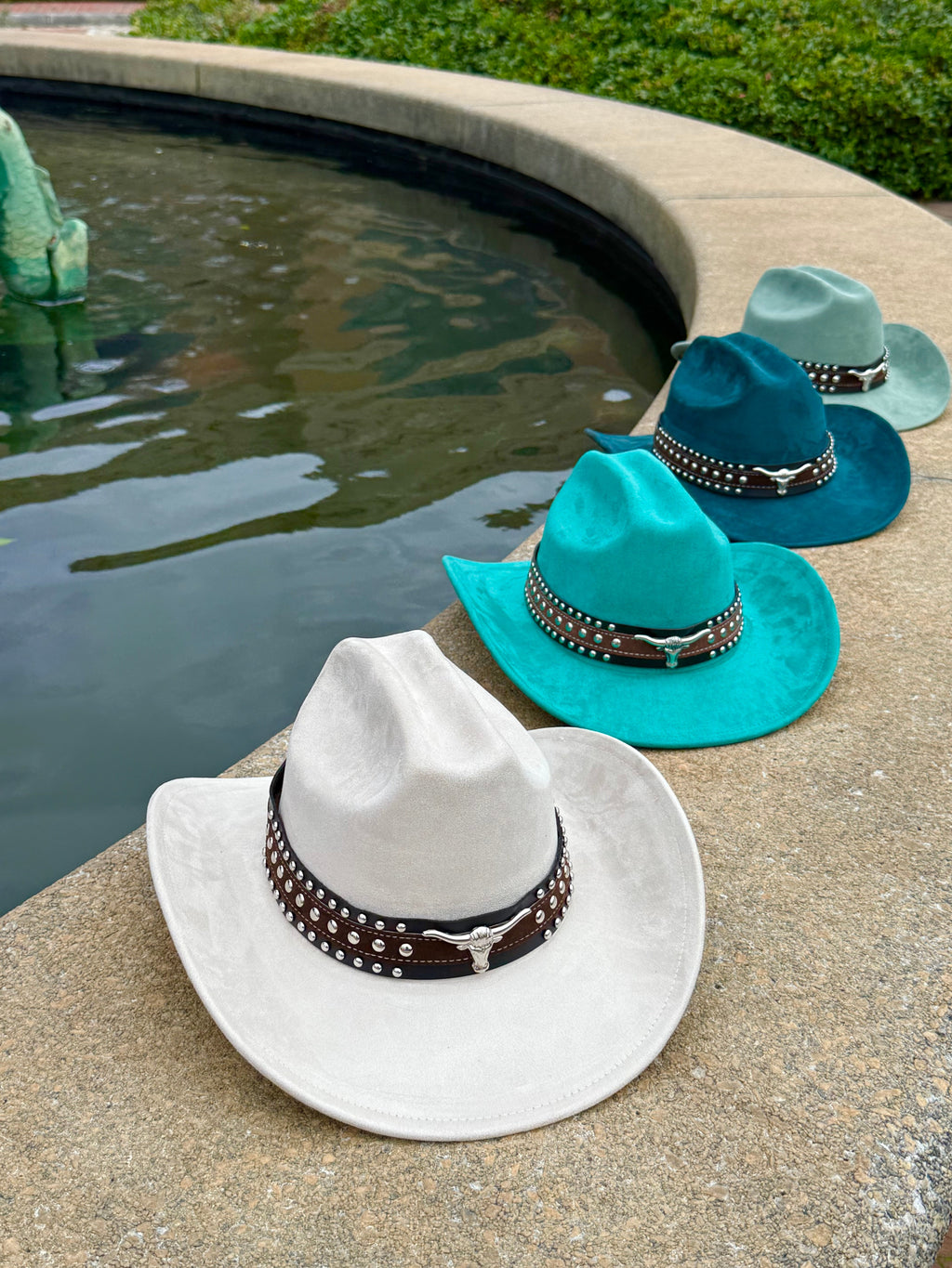 Premium Suede Cowboy Hat - At Dusk Design,  Unisex ,Adjustable & Stylish Suitable for Pyrography, Laser Engraving